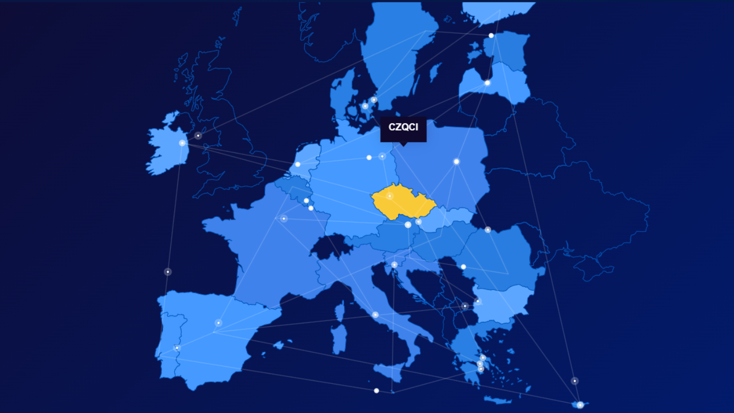 Česko spustilo kvantovou komunikační infrastrukturu CZQCI